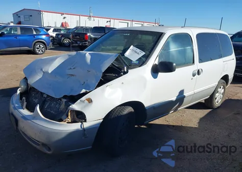 2002 Mercury Villager from USA, damaged, VIN 4M2ZV11TX2DJ05786